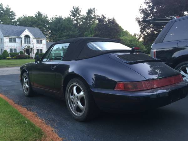 1991 Porsche 911 convertible - cars & trucks - by owner - vehicle... for sale in North Easton, MA – photo 4