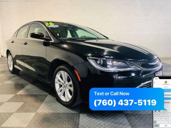 2016 Chrysler 200 Limited Limited 4dr Sedan - Guaranteed Credit... for sale in Oceanside, CA – photo 6