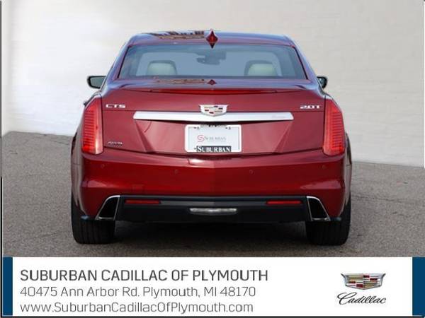 2018 Cadillac CTS sedan 2.0L Turbo Luxury - Cadillac Red - cars &... for sale in Plymouth, MI – photo 4