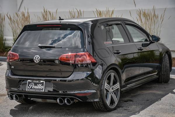 2015 VW Volkswagen Golf R hatchback Deep Black Pearl for sale in Downers Grove, IL – photo 9