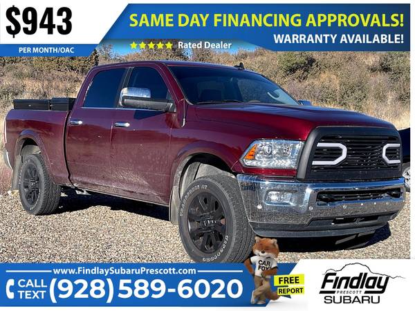943/mo - 2018 Ram 2500 Longhorn - - by dealer for sale in Prescott, AZ – photo 3