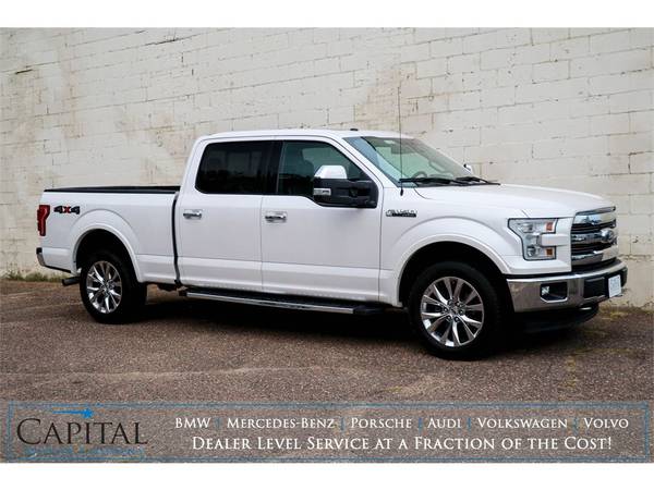 1-Owner '17 F-150 Lariat SuperCrew 4x4! Nav, Heated/Cooled Seats! -... for sale in Eau Claire, WI – photo 5