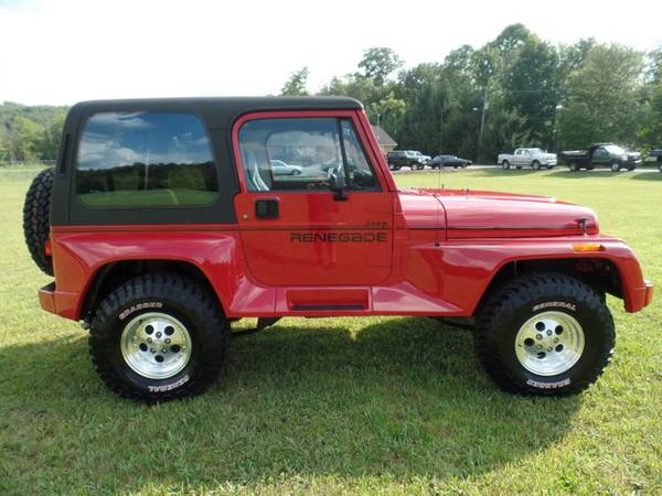 1992 *Jeep* *Wrangler* *2dr Renegade* Red for sale in Johnstown , PA – photo 19