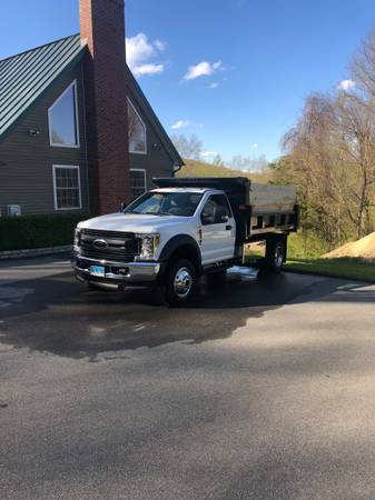 2019 Ford F550 XLT 4x4 dually dump for sale in Oakdale, CT – photo 4