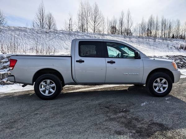 2012 Nissan Titan S Crew Cab 4WD - - by dealer for sale in Anchorage, AK – photo 2
