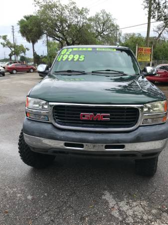 3/4 TON - 2002 GMC Sierra Crew Cab with Suspension Lift Kit - cars & for sale in Holiday, FL – photo 7