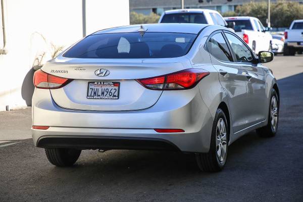 2016 Hyundai Elantra SE sedan Symphony Silver - - by for sale in Sacramento , CA – photo 6