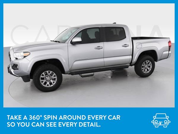 2019 Toyota Tacoma Double Cab SR5 Pickup 4D 5 ft pickup Silver for sale in Sarasota, FL – photo 3
