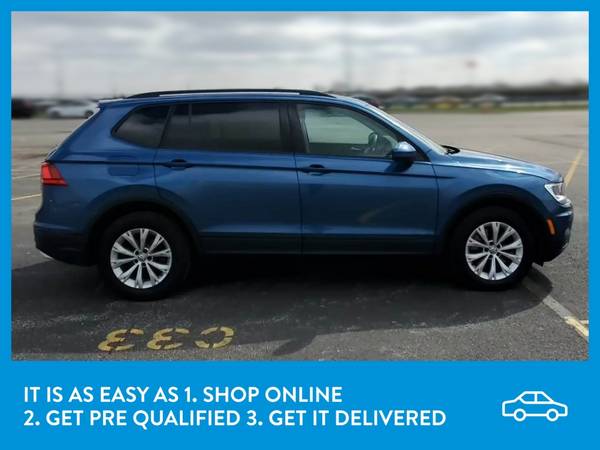 2018 VW Volkswagen Tiguan 2 0T S 4MOTION Sport Utility 4D suv Blue for sale in Covington, OH – photo 9