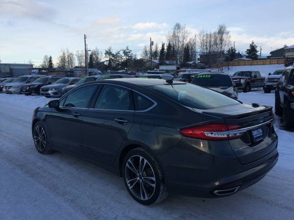 2017 Ford Fusion Titanium AWD 2.0L I4 Turbocharger - cars & trucks -... for sale in Anchorage, AK – photo 7