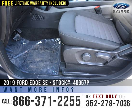 2019 FORD EDGE SE Ecoboost - Backup Camera - Tinted Windows for sale in Alachua, FL – photo 12