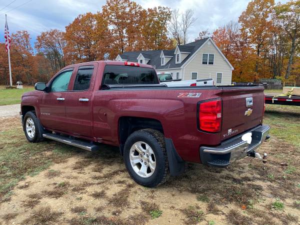 One owner 2014 Chevy Silverado Z 71 85 k like new - cars & trucks -... for sale in Limington, ME – photo 3
