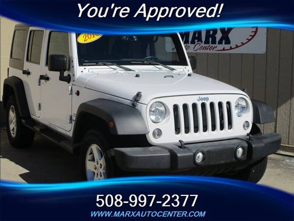 2016 Wrangler Unlimited Sport..4 door..Hardtop..Super Clean!! - cars... for sale in New Bedford, MA – photo 2