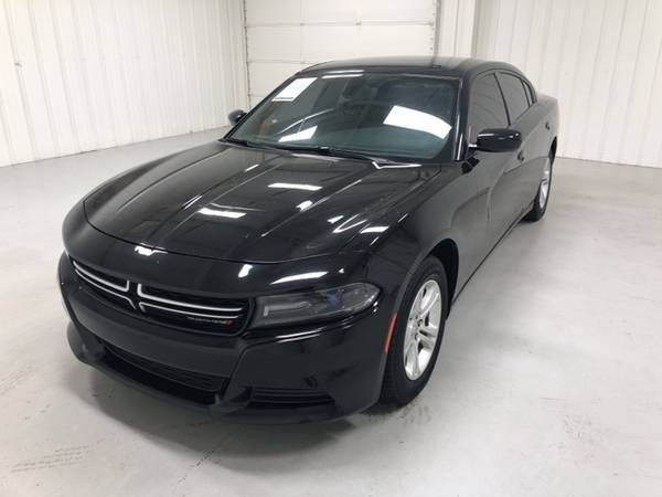 Sporty Black 2016 Dodge Charger SE 4D Sedan w Alloy Wheels For Sale for sale in Ripley, MS – photo 9