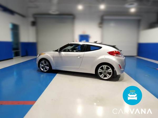 2017 Hyundai Veloster Value Edition Coupe 3D coupe Silver - FINANCE... for sale in Fort Myers, FL – photo 6