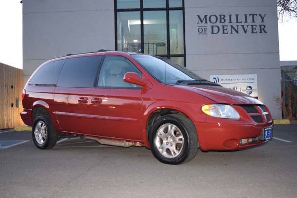 2001 *Dodge* *Caravan* *4dr Grand EX 119 WB* RED - cars & trucks -... for sale in Denver, NE – photo 3