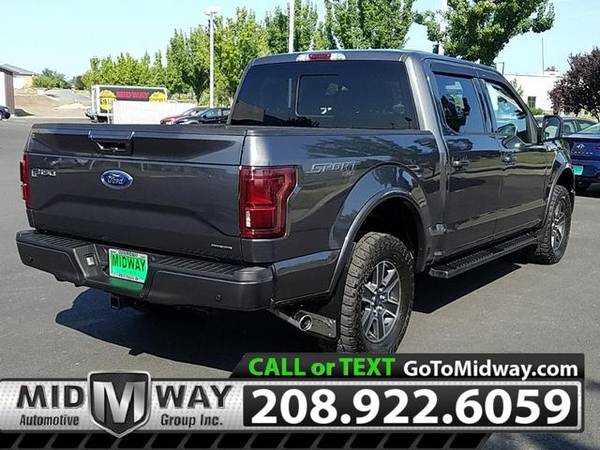 2015 Ford F-150 F150 F 150 Lariat Sport 4x4 Crew Cab - SERVING THE... for sale in Post Falls, ID – photo 3