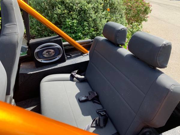 1980 Jeep CJ 5 - 4X4 - great cond. custom orange/black for sale in Laguna Beach, CA – photo 24