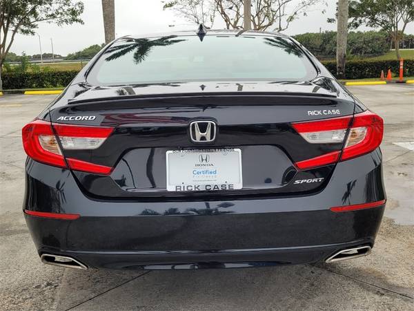 2019 Honda Accord Sport - CARFAX One-Owner Turbocharged! - cars & for sale in Davie, FL – photo 3