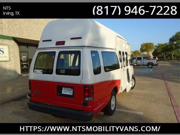 09 FORD E350 ADA VAN MOBILITY HANDICAPPED WHEELCHAIR LIFT ALL SERVICED for sale in Irving, AR – photo 16