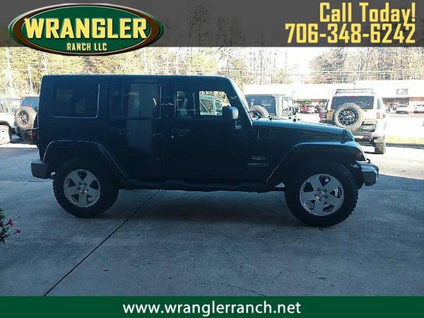 2010 Jeep Wrangler Unlimited Sahara 4WD - cars & trucks - by dealer... for sale in Cleveland, SC
