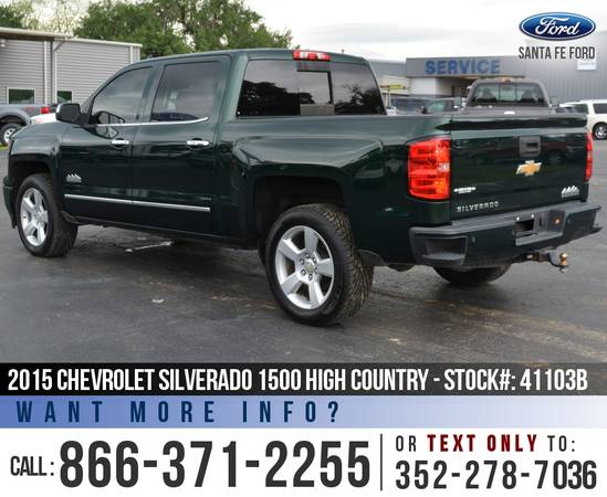2015 Chevrolet Silverado 1500 High Country Leather Seats for sale in Alachua, FL – photo 5