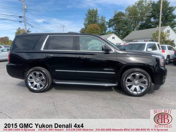 2015 GMC Yukon Denali 4X4 SUPER CLEAN EASY APPROVAL for sale in Syracuse, NY – photo 2