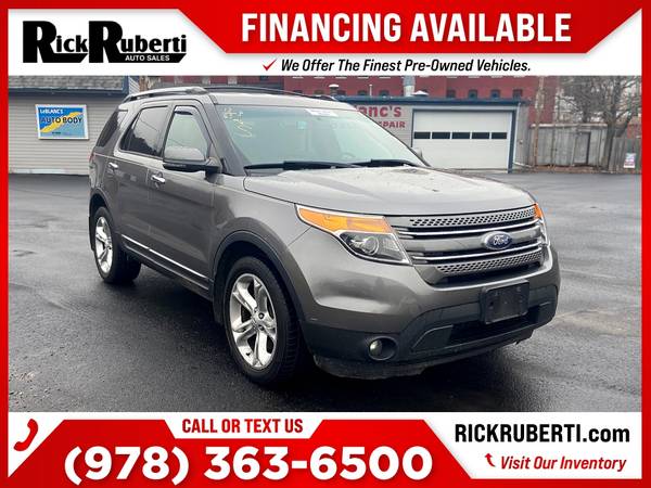 2013 Ford Explorer Limited FOR ONLY 284/mo! - - by for sale in Fitchburg, MA – photo 3