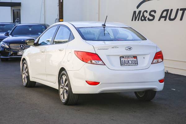 2017 Hyundai Accent Value Edition sedan Century White - cars & for sale in Sacramento , CA – photo 4