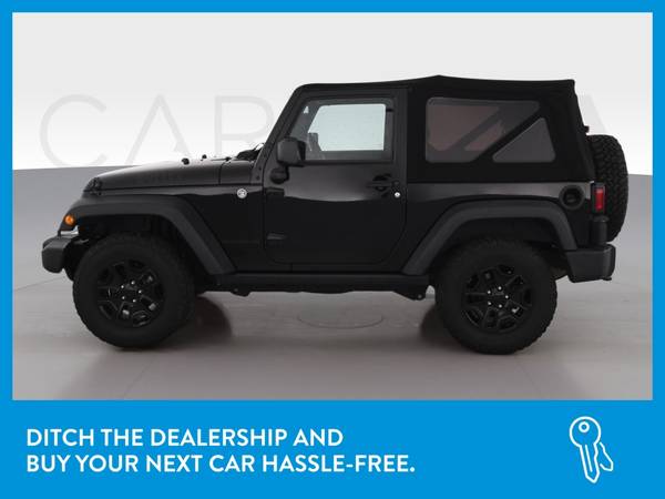 2015 Jeep Wrangler Willys Wheeler Sport Utility 2D suv Black for sale in Columbus, OH – photo 4