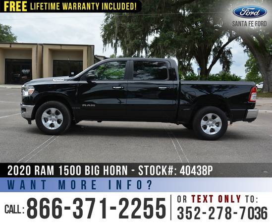 2020 RAM 1500 BIG HORN 4WD Push to Start - Camera - Homelink for sale in Alachua, GA – photo 4