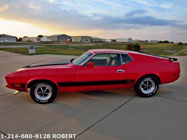 1973 Mustang Mach 1 Ram Air 351C Auto Rotisserie Restoration VIDEO for sale in Plano, TX – photo 4