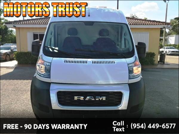 2019 Ram ProMaster Cargo Van 2500 High Roof 136" WB BAD CREDIT NO... for sale in Miami, FL – photo 10