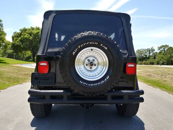 Super Clean Sharp 1999 Black Jeep Wrangler 4X4 - - by for sale in Hudson, FL – photo 4
