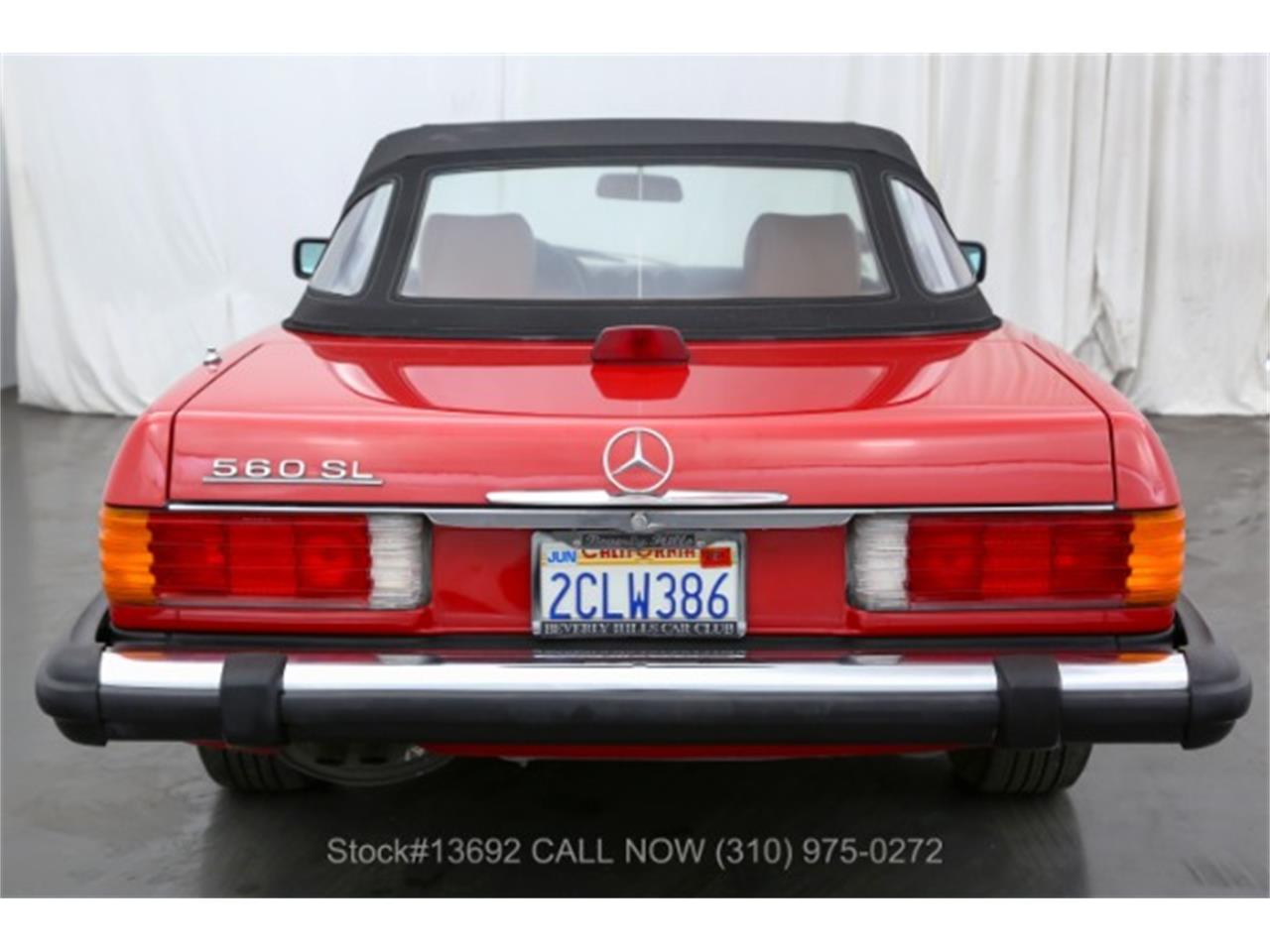 1986 Mercedes-Benz 560SL for sale in Beverly Hills, CA – photo 9