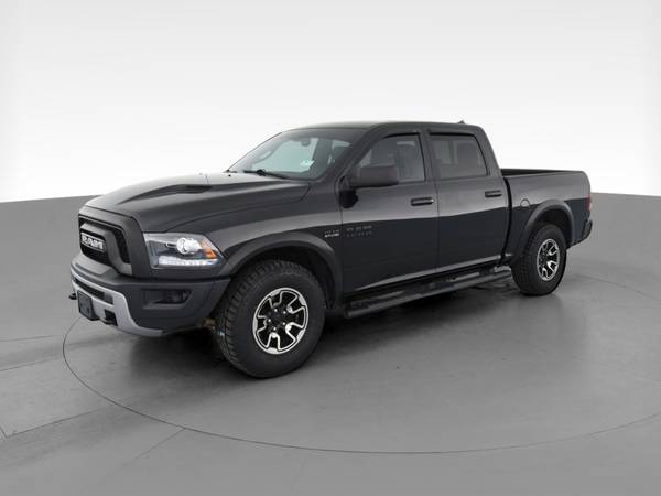 2017 Ram 1500 Crew Cab Rebel Pickup 4D 5 1/2 ft pickup Black -... for sale in QUINCY, MA – photo 3