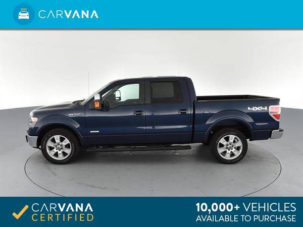 2013 Ford F150 SuperCrew Cab Lariat Pickup 4D 5 1/2 ft pickup Blue - for sale in Bowling green, OH – photo 7