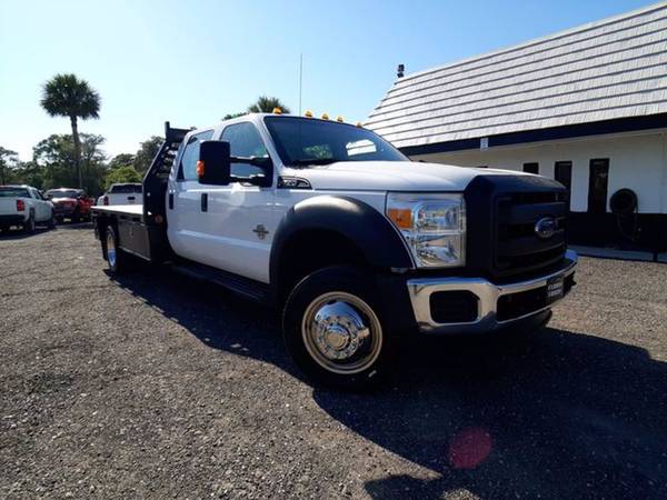 2015 Ford F-550 XL Crew-Cab Flatbed 4X4 Delivery Anywhere - cars & for sale in Other, MI