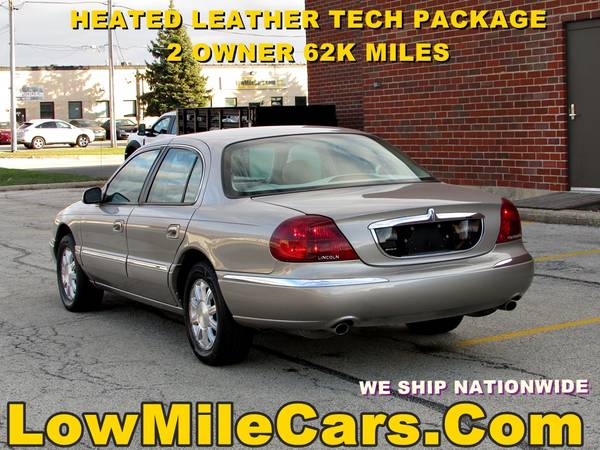 low miles 2001 Lincoln continental sedan 61k - cars & trucks - by... for sale in Willowbrook, IL – photo 7