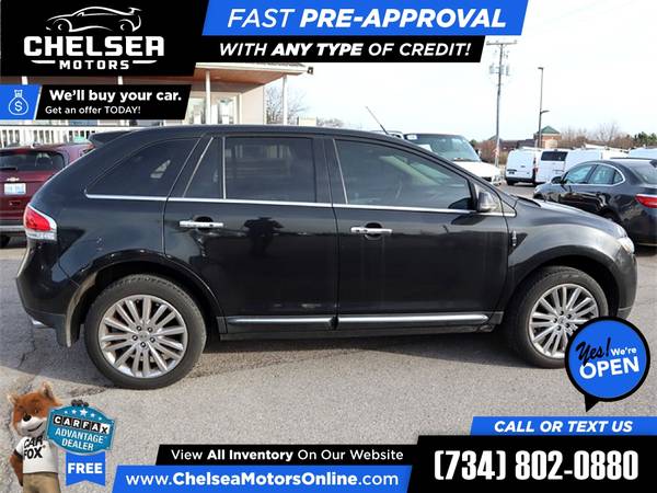$302/mo - 2015 Lincoln MKX Elite AWD - Easy Financing! - cars &... for sale in Chelsea, MI – photo 7