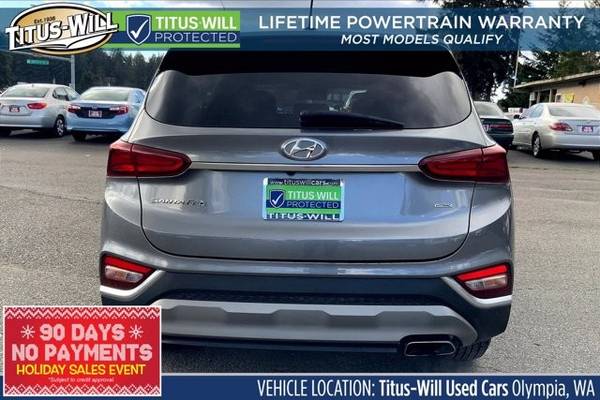 2019 Hyundai Santa Fe AWD All Wheel Drive SE SUV - cars & trucks -... for sale in Olympia, WA – photo 3
