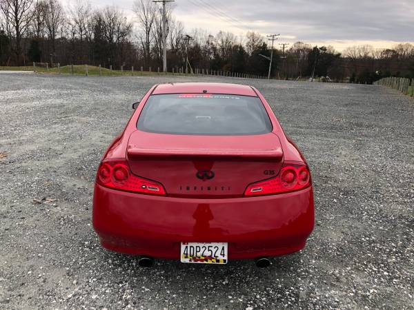 2007 Infiniti G35 Sport 6MT Laser Red + Extra Parts - cars & trucks... for sale in Laurel, District Of Columbia – photo 5