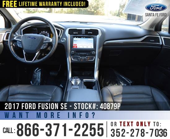 *** 2017 Ford Fusion SE *** Backup Camera - Ecoboost - Bluetooth -... for sale in Alachua, FL – photo 16
