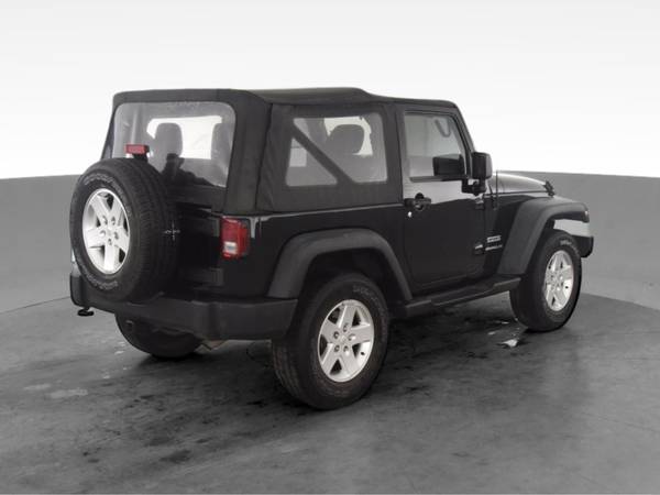2014 Jeep Wrangler Sport S Sport Utility 2D suv Black - FINANCE... for sale in Arlington, District Of Columbia – photo 11