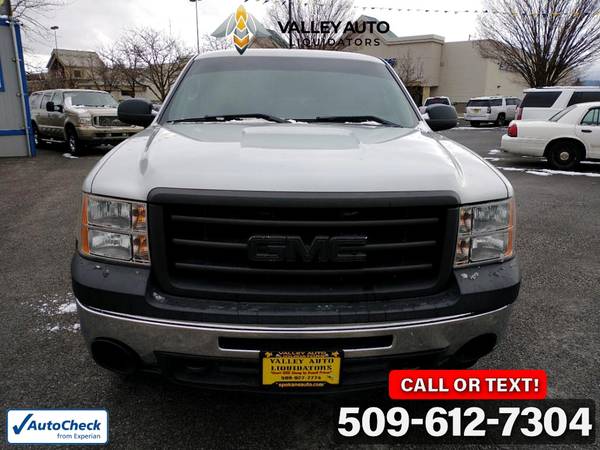 Only 269/mo - 2012 GMC Sierra Work Truck - 163, 000 Miles - cars & for sale in Spokane Valley, WA – photo 2