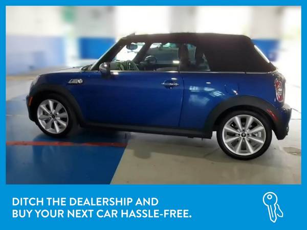 2015 MINI Convertible Cooper S Convertible 2D Convertible Blue for sale in Arlington, District Of Columbia – photo 4