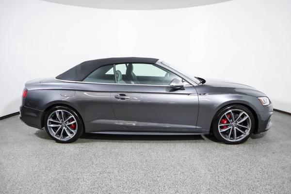 2018 Audi S5 Cabriolet, Daytona Gray Pearl Effect/Black Roof for sale in Wall, NJ – photo 14
