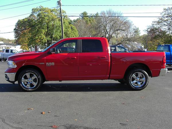 ► 2019 RAM 1500 BIG HORN CREW CAB 4x4 with REMAINING FACTORY... for sale in Feeding Hills, MA – photo 2