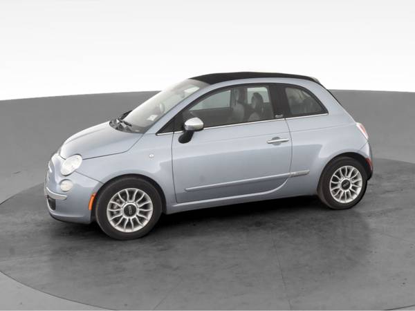 2013 FIAT 500 500c Lounge Cabrio Convertible 2D Convertible Blue - -... for sale in Kansas City, MO – photo 4
