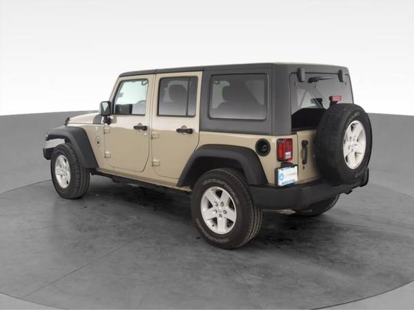 2017 Jeep Wrangler Unlimited Sport S Sport Utility 4D suv Beige - -... for sale in Beaumont, TX – photo 7